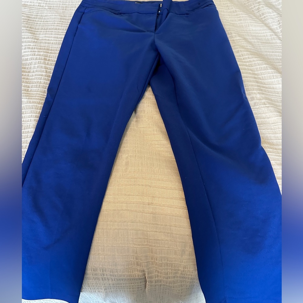 New York & Company Royal Blue Ankle Pants